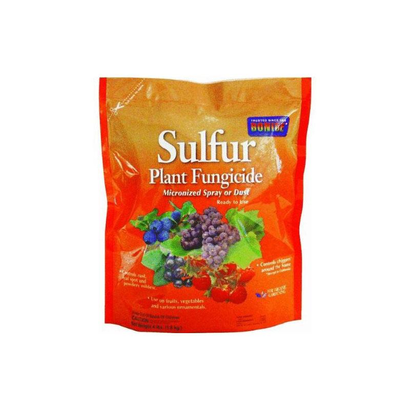 Sulfur spray for plants information