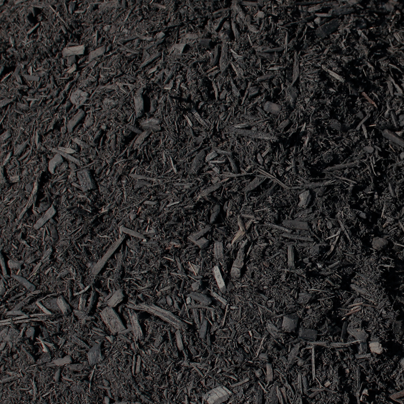 Dark Blend Mulch - Free of Dye - Old Station Landscape & Masonry