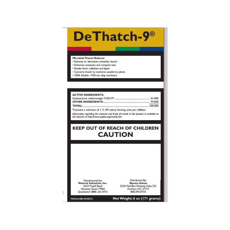 DeThatch-9 6oz. bag